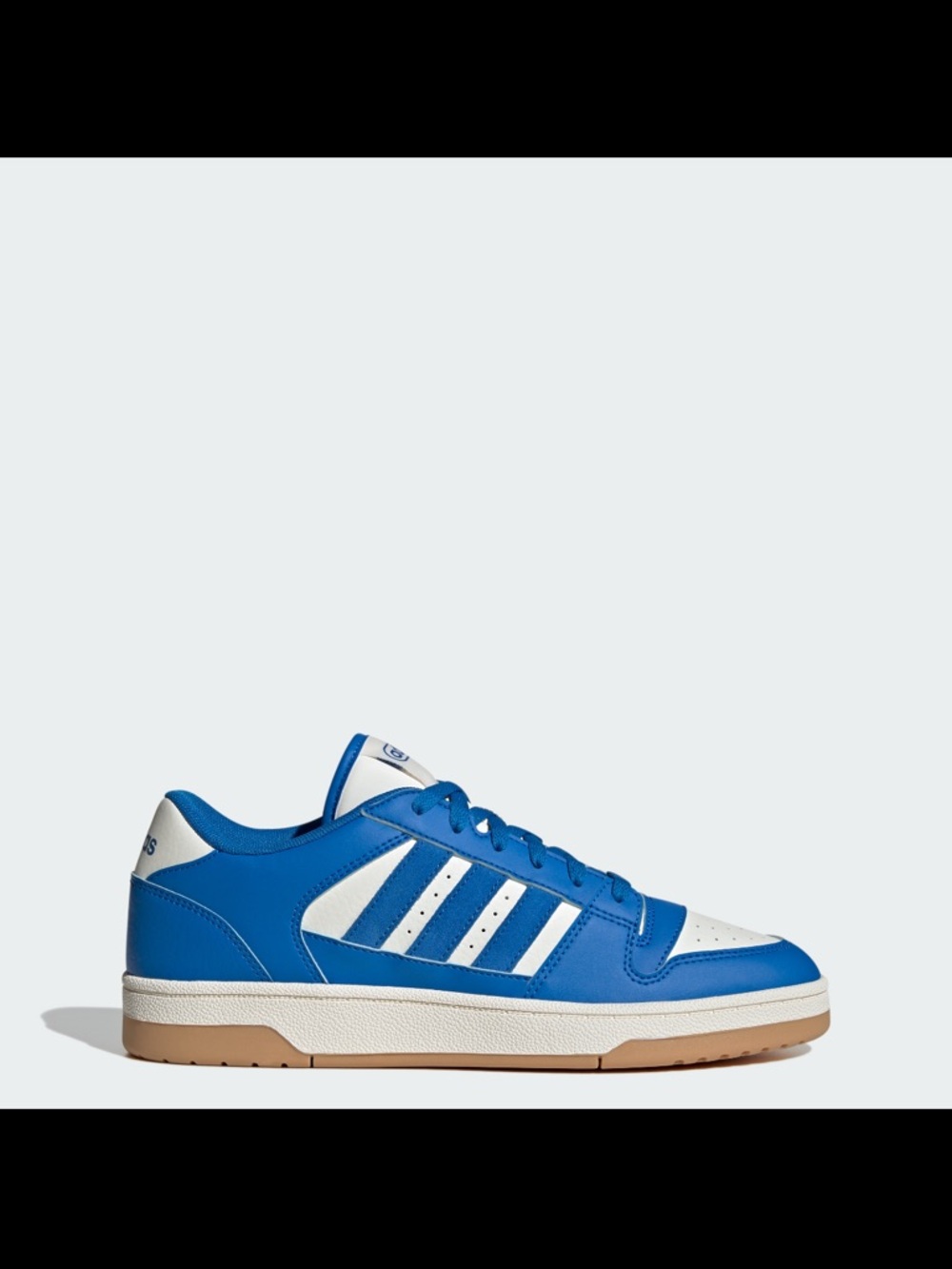 adidas Men’s Royal Blue & White Low-Top Sneakers